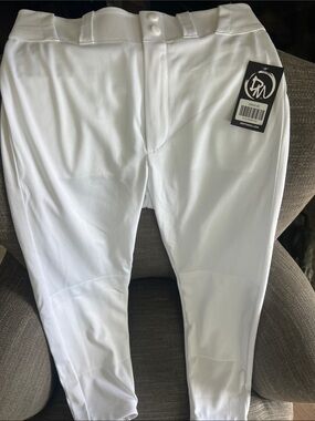 Dirty Mids White Baseball Pants Brand New with Tag